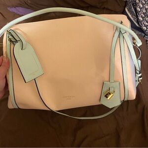 Louis Vuitton Pastel Cream and Mint Shoulder Bag